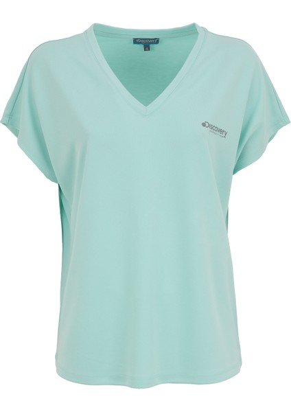 Mint Kadın Relaxed Baskılı T-Shirt D5SL-TST3544