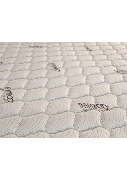 TEK KİŞİLİK 90x190 cm LÜKS ORTOPEDİK BAMBOO YATAK