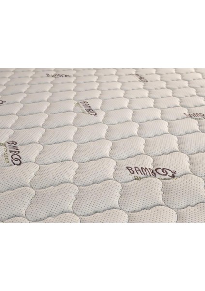 TEK KİŞİLİK 80x200 cm BAMBOO LÜKS ORTOPEDİK YATAK