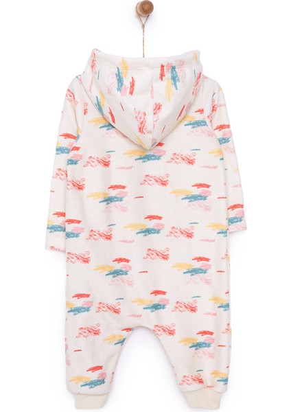 Basic Metraj Baskılı Polar Patiksiz Tulum Kız Bebek fiyatları