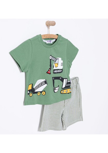 Fun World 3D Erkek Tshirt-Şort Erkek Bebek