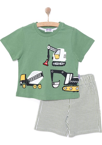 Fun World 3D Erkek Tshirt-Şort Erkek Bebek