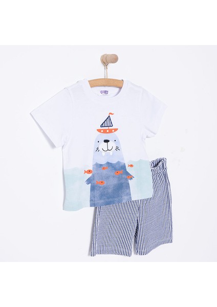 Fun World 3D Erkek Tshirt-Şort Erkek Bebek modelleri