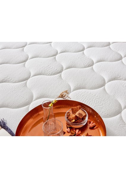 Relax Yatak 100x200 Tek Kişilik Orta Sert Beş Yıldızlı Otel Yatağı Lüks Ortopedik Yatak Çift Taraflı 28 cm
