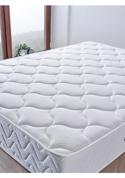 Relax Yatak 100x200 Tek Kişilik Orta Sert Beş Yıldızlı Otel Yatağı Lüks Ortopedik Yatak Çift Taraflı 28 cm
