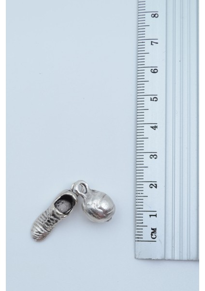 Futbol - Krampon - Top Kolye Ucu - Antik Gümüş Kaplama - Kod:101 modelleri