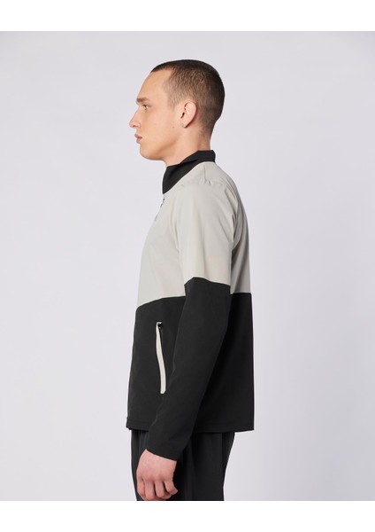 Midtown Full Zip Erkek Siyah-Gri Regular Fit Fermuarlı Eşofman Üstü fiyatları