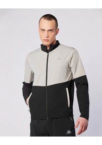 Midtown Full Zip Erkek Siyah-Gri Regular Fit Fermuarlı Eşofman Üstü modelleri