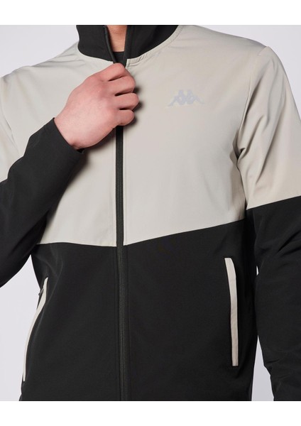 Midtown Full Zip Erkek Siyah-Gri Regular Fit Fermuarlı Eşofman Üstü fırsatları