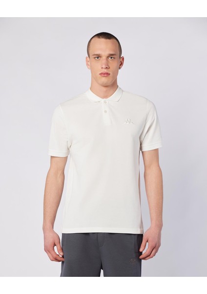 Authentic Ferior Erkek Beyaz Regular Fit Polo Yaka Tişört