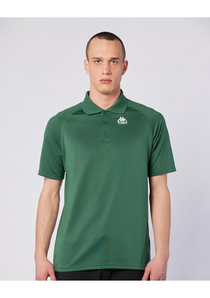 Nalha Tur Erkek Yeşil Regular Fit Polo Yaka Tişört