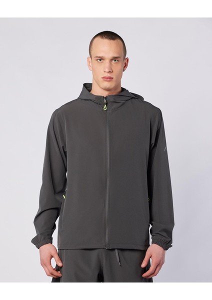 Fastina Full Zip Erkek Antrasit Regular Fit Hoodie