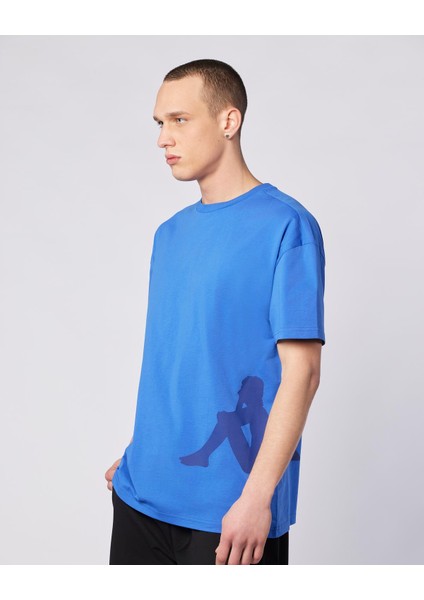 Owen Tshirt Erkek Mavi Comfort Fit Tişört modelleri