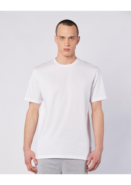 Connel Tee Erkek Beyaz Comfort Fit Tişört