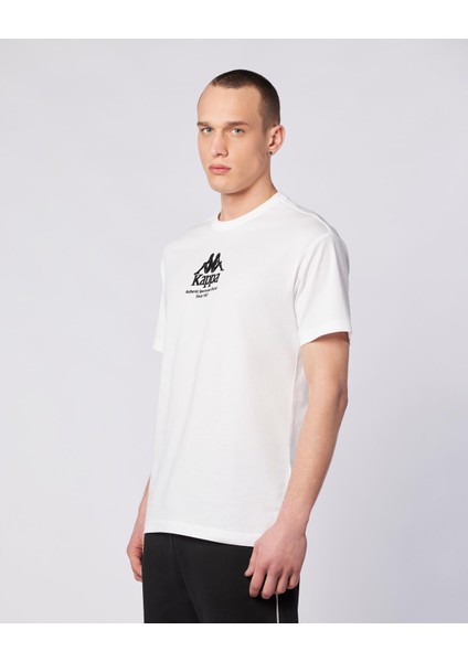 Authentic Gastor Tur Erkek Beyaz Regular Fit Tişört modelleri