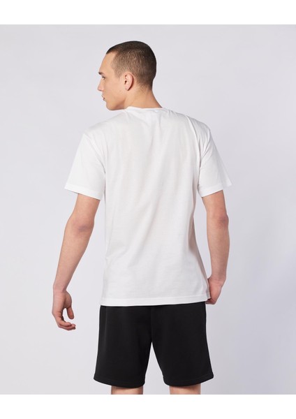 Authentic Gastor Tur Erkek Beyaz Regular Fit Tişört indirimleri