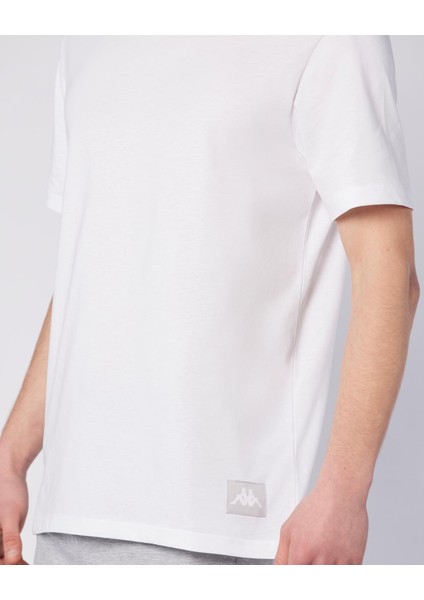 Connel Tee Erkek Beyaz Comfort Fit Tişört