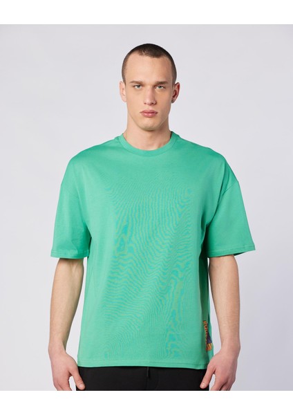 Forit Tee Erkek Yeşil Comfort Fit Tişört