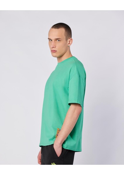Forit Tee Erkek Yeşil Comfort Fit Tişört