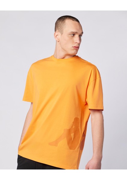 Owen Tshirt Erkek Koyu Turuncu Comfort Fit Tişört fırsatları