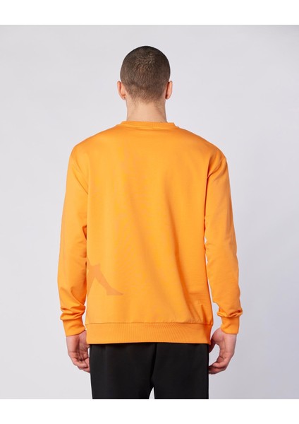 Owen Sweatshirt Erkek Koyu Turuncu Comfort Fit Sweatshirt
