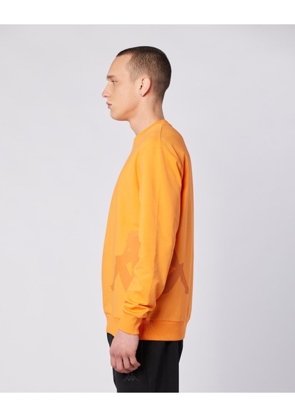 Owen Sweatshirt Erkek Koyu Turuncu Comfort Fit Sweatshirt