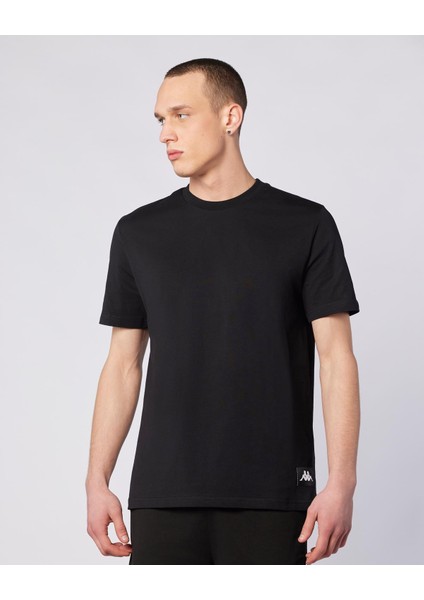 Connel Tee Erkek Siyah Comfort Fit Tişört