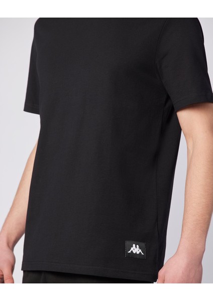 Connel Tee Erkek Siyah Comfort Fit Tişört