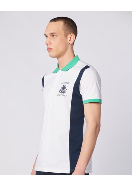 Tony Polo Tee Erkek Beyaz-Lacivert-Yeşil Regular Fit Polo Yaka Tişört fiyatları