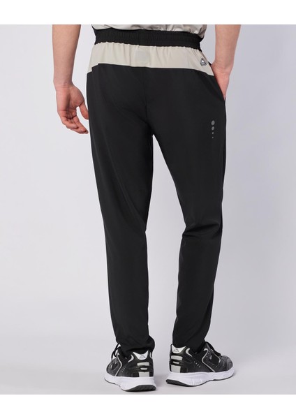Midtown Jogger Erkek Siyah-Gri Regular Fit Eşofman Altı