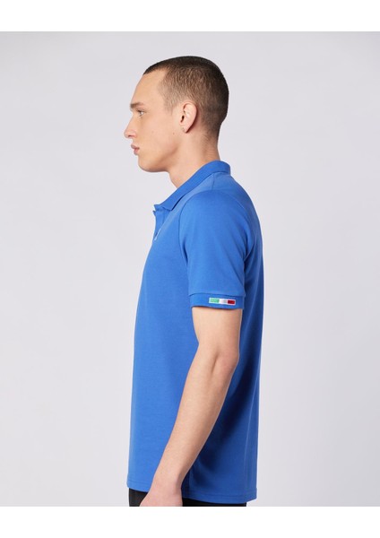 Maltaxita Mss Tur Erkek Mavi Regular Fit Polo Yaka Tişört fırsatları
