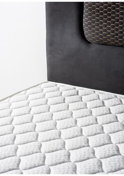 Niron Spring Visco Çift Kişilik Yaylı Visco Yatak 150x200cm Lüks Ergonomik Yatak Hem Yaylı Hem Visco