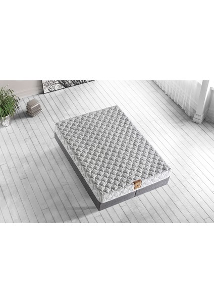Tek Kişilik Lüks Ergonomik Visco(Yaysız) Yatak 80x190cm Niron Star