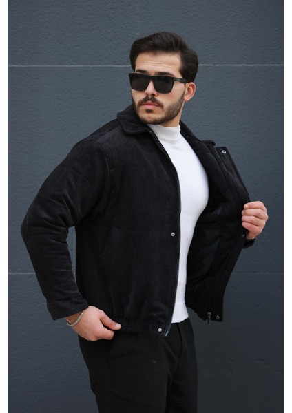 Oversize Vintage Erkek Siyah Kadife Ceket fiyatları