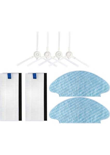 Explorer X-Plorer 20 40 50 Serisi X3 Robotlu Süpürge Parçaları Yan Fırça Hepa Filtre Paspas Bez (Yurt Dışından)