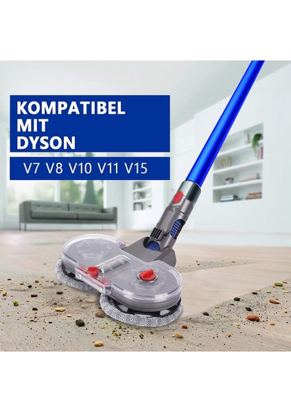 V7 V10 V11 V15 Elektrikli Süpürge Aksesuarları Için Vakum Ataşmanı Elektrikli Paspas Ataşmanı Zemin Fırça Kafası (Yurt Dışından) fiyatları