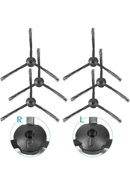 Yedek Parçalar Hepa Filtreler V3 V3S V5 V5S V5S Pro Robot Süpürge Aksesuarları Için Yan Fırçalar (Yurt Dışından) fırsatları
