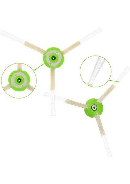 Hepa Filtre + Yan Fırça + Fırça Rulo I7 E5 E6 I Serisi Robotlu Süpürge Yedek Yedek Parça (Yurt Dışından) modelleri