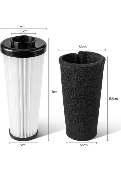 Dik Torbasız Elektrikli Süpürgeler Için 2 Paket Yedek Koku Yakalama Filtresi F112, AD47936 ile Karşılaştırıldığında (Yurt Dışından) fırsatları