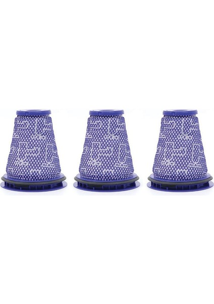 3 Adet Hepa Filtre Büyük Top CY18 CY22 CY23 CY24 CY25 DY75 DY77 DY78 Elektrikli Süpürge Ön Filtre Değiştirme (Yurt Dışından)
