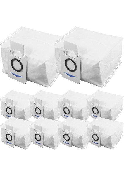 Deebot X1 Omnı Turbo Robot Süpürge Için 10 Paket Yedek Elektrikli Süpürge Torbası (Yurt Dışından)