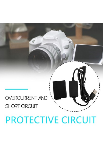 Tamamen Çözülmüş Dc Çoğaltıcı -E8 Güç Adaptörünü Değiştirin 550D 600D 650D 700D Kiss X4 X6 T2I T4I T5I USB Güç Kablosu (Yurt Dışından) fiyatları