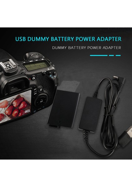 Tamamen Çözülmüş Dc Çoğaltıcı -E8 Güç Adaptörünü Değiştirin 550D 600D 650D 700D Kiss X4 X6 T2I T4I T5I USB Güç Kablosu (Yurt Dışından) modelleri