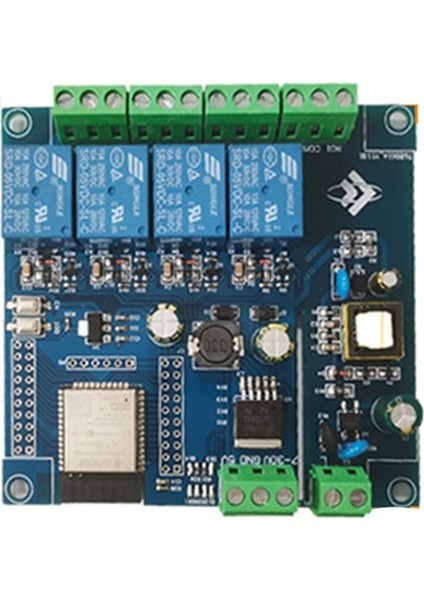 Ac 220V/DC 5-30V Güç Kaynağı ESP32 Wıfı Bluetooth Dört Yönlü Röle Modülü ESP32-WROOM Geliştirme Kurulu 1/o Bağlantı Noktası (Yurt Dışından)