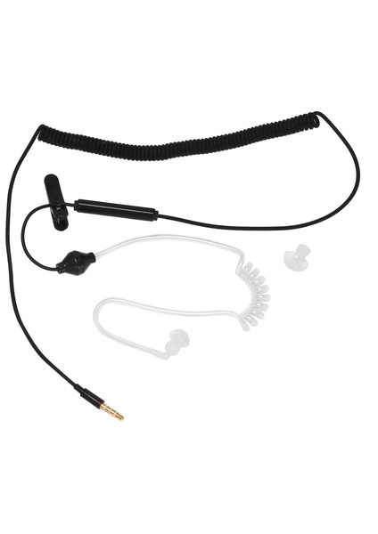 Tek Taraflı Kulaklık Kulak Içi Stereo Mono Kulaklık Kulaklık Gürültü Yalıtımlı Kulaklıklar Mic ile Yay Bobin Takviyeli Kablo (Yurt Dışından)