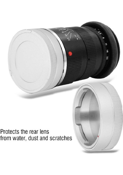 Vm Bağlantı Noktası Için Metal Çok Fonksiyonlu Taşınabilir Kullanışlı Güvenlik Lensi Arka Kapak, Gümüş (Yurt Dışından)