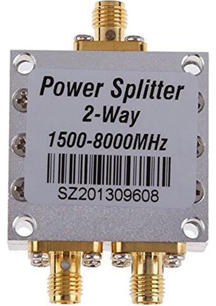 Yeni 2 Yollu Sma Güç Ayırıcı 1500MHZ-8000MHZ,SMA Dişi 8g Güç Bölücü Sinyal Kablosu Ayırıcı Dişi Bölücü (Yurt Dışından)