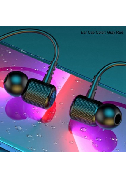 Kablosuz Bluetooth Kulaklık Boyun Tipi Stereo Gürültü Azaltma Evrensel Takılabilir Kart Spor Kulak Kulaklık Mikrofonu, Siyah (Yurt Dışından) fırsatları