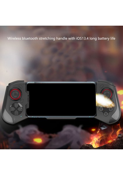 13.4 (Siyah) Üzeri Android ve Cep Telefonu Oyun Kontrolörleri Için Kablosuz Geri Çekilebilir Bluetooth Gamepad (Yurt Dışından) fiyatları