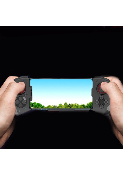 13.4 (Siyah) Üzeri Android ve Cep Telefonu Oyun Kontrolörleri Için Kablosuz Geri Çekilebilir Bluetooth Gamepad (Yurt Dışından) fırsatları